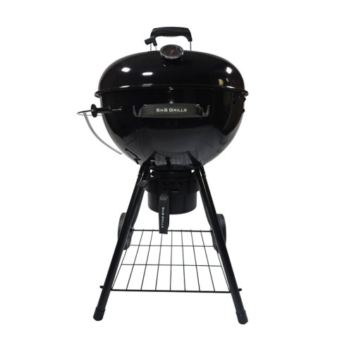 Угольный гриль SnS Kettle Black Edition, с корзиной SnS, 57 см, черный в Пермь