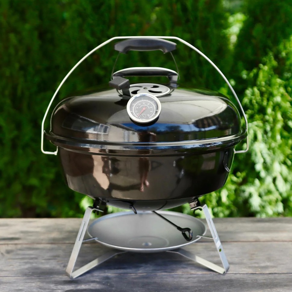 Угольный гриль SNS Travel Kettle, 47 см (c корзиной SNS Charcoal Basket) в Пермь в Пермь