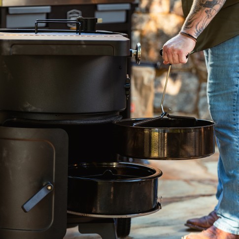 Коптильня Oklahoma Joe's Drum Bronco 2.0 (черная) в Пермь