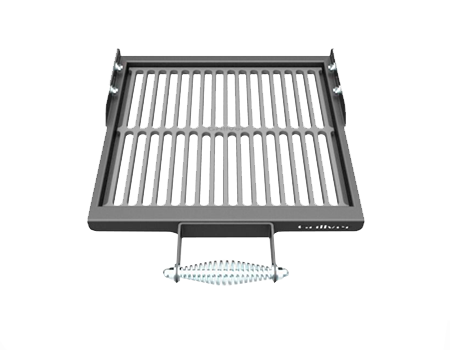 Малая решетка-гриль Grillver для мангалов Файркрафт, чугунная